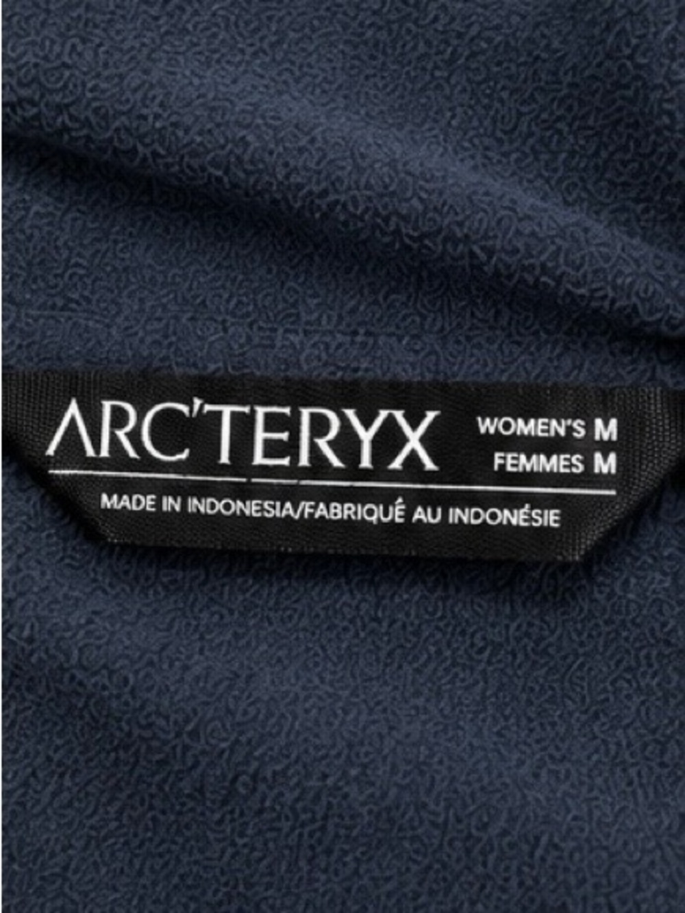 Arcteryx Kyanite Lightweight Hooded Fleece Jacket Midnight Blue‎ Womens Medium - Picture 3 of 9